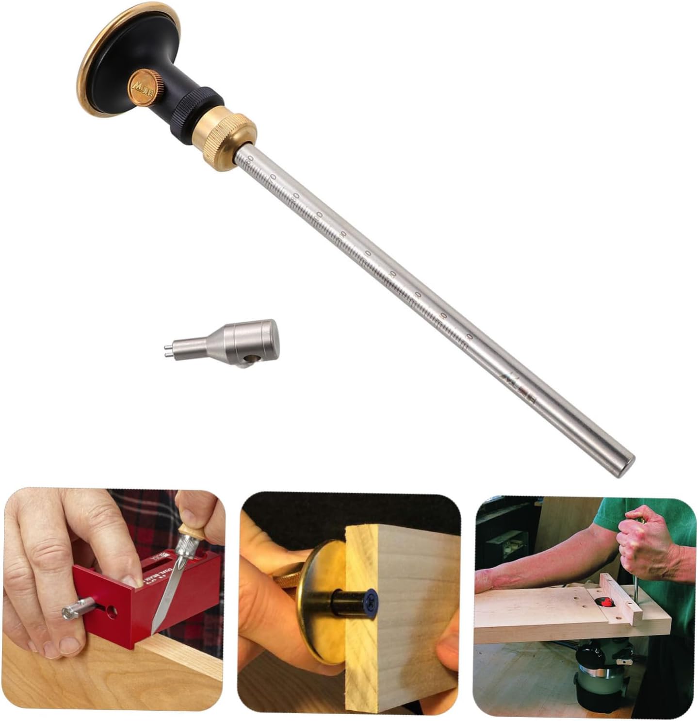 Wheel Marking Gauge for Precision Woodworking Scribe Tool for Accurate Measurements and Layouts Wood Projects