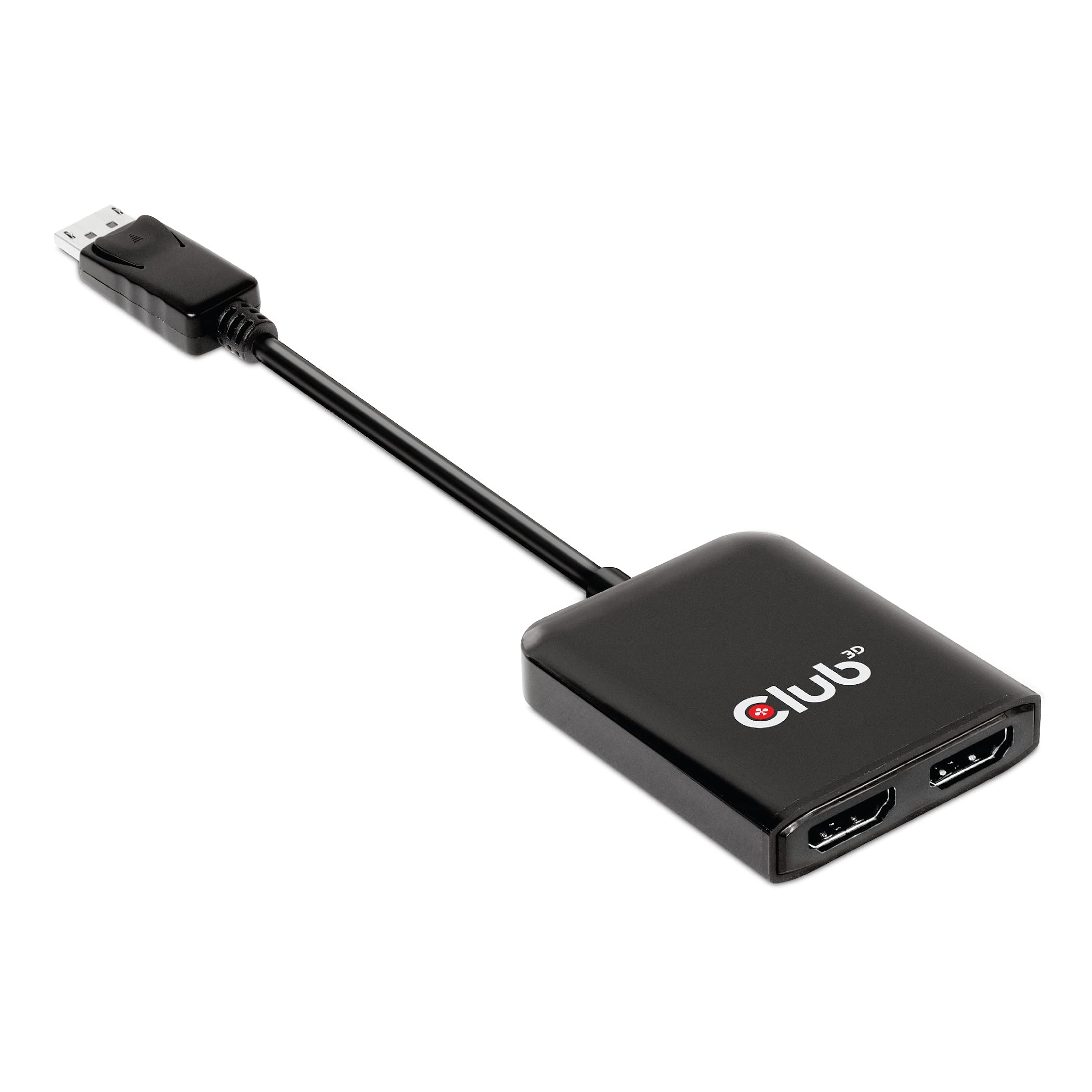 CLUB3D CSV-7200H rozgałęźnik wideo DisplayPort 2X HDMI