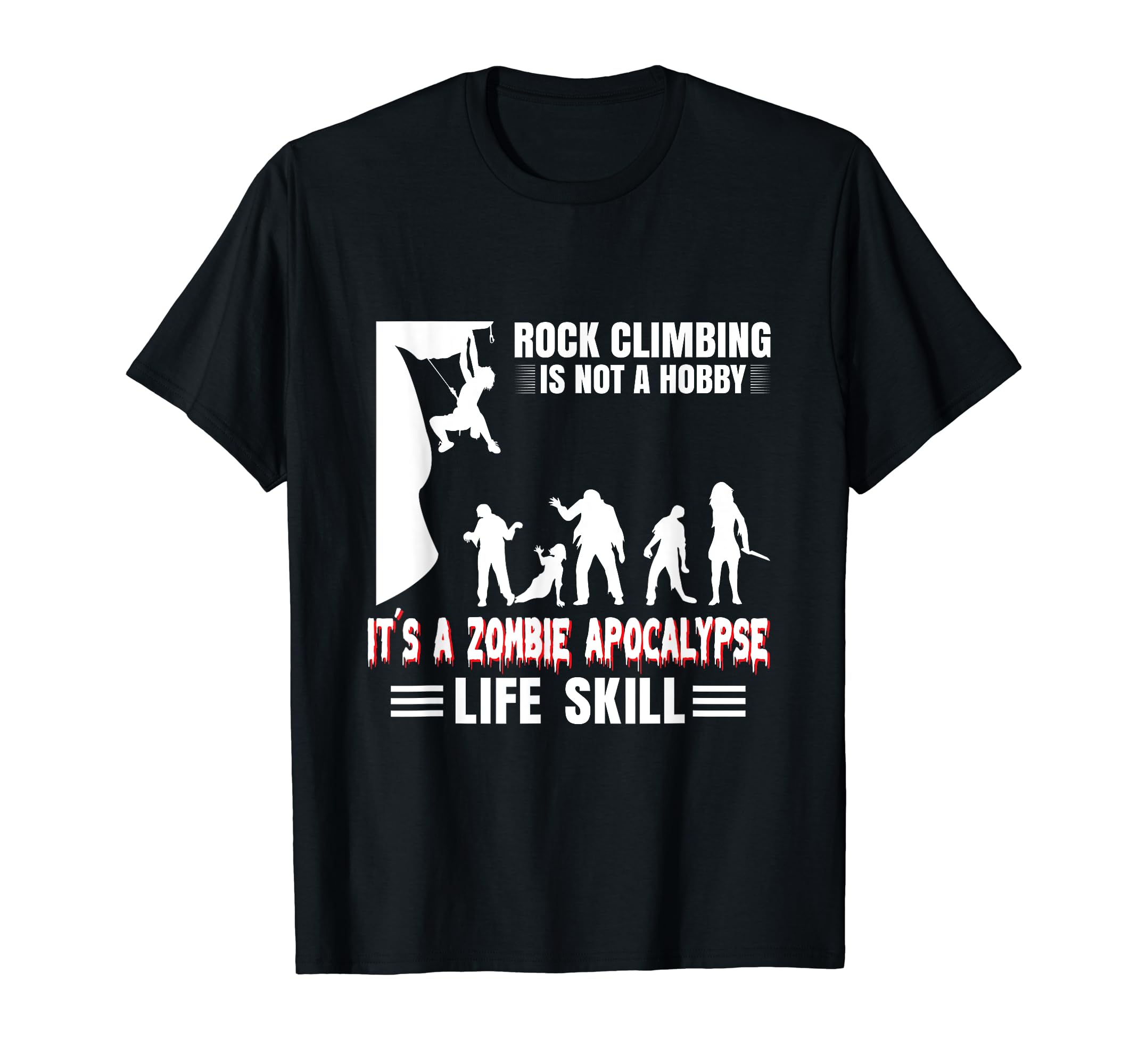 Rock Climber Bouldering Vintage Retro Rock Climbing T-Shirt