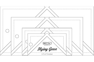 Bloc Loc Flying Geese Ruler Set #1 for Quilters