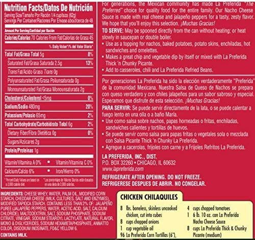 Miniatura 2 de La Preferida Salsa de queso nacho, 6.6 libras