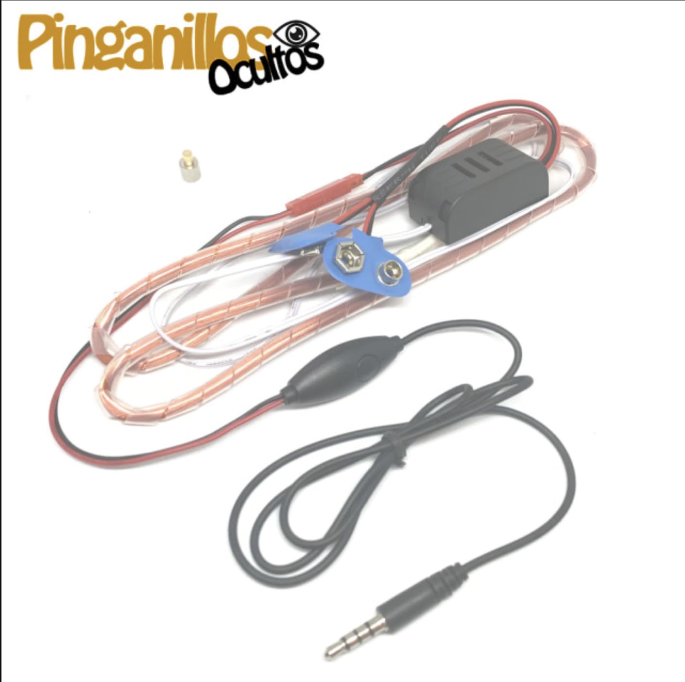 Pinganillo Invisible para Exámenes con Collar Inductor Oculto V1 (Micronano)