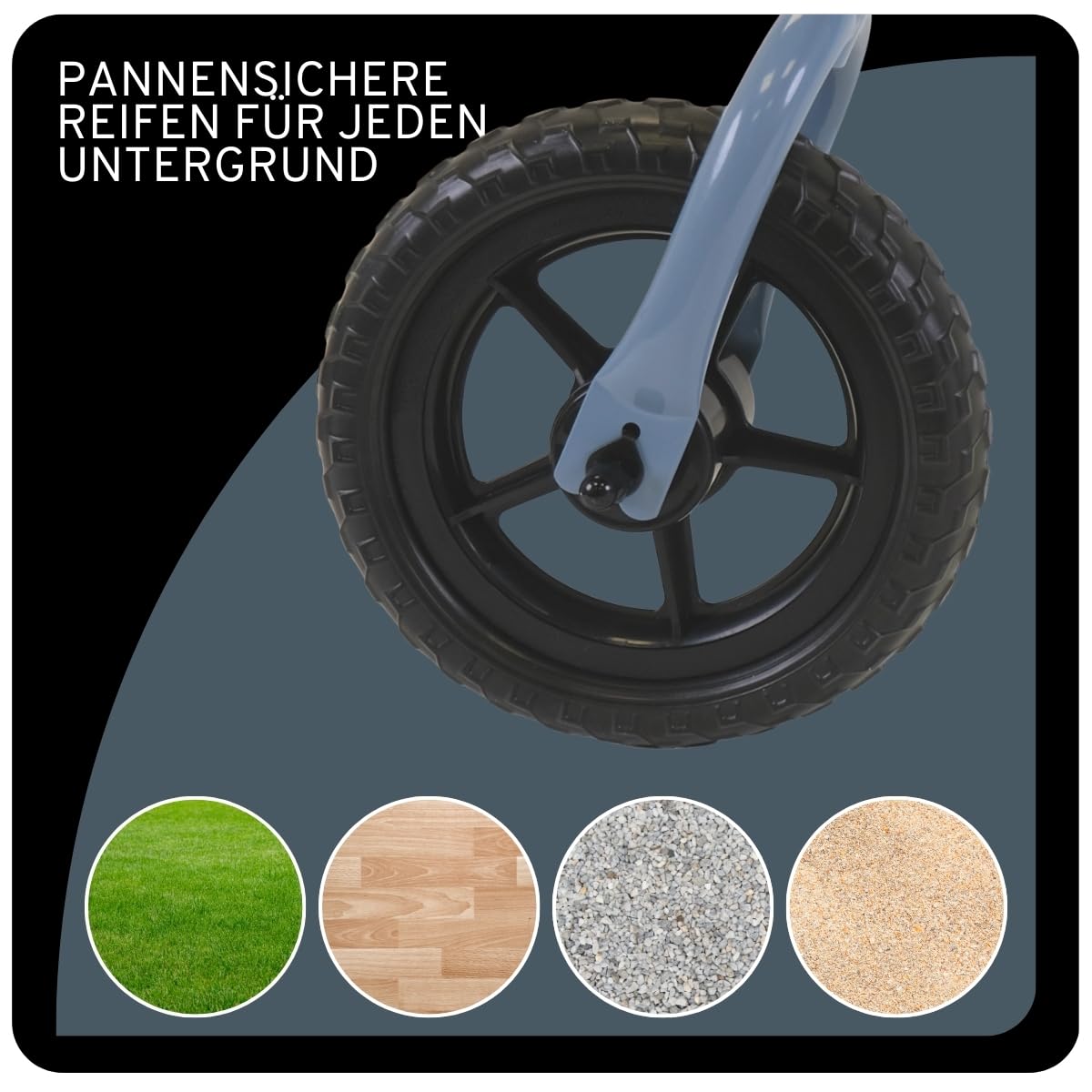 Laufrad Worker - ab 2 Jahren - Lauflernrad - Zweirad - Metall - Geburtstag Geschenk - CE