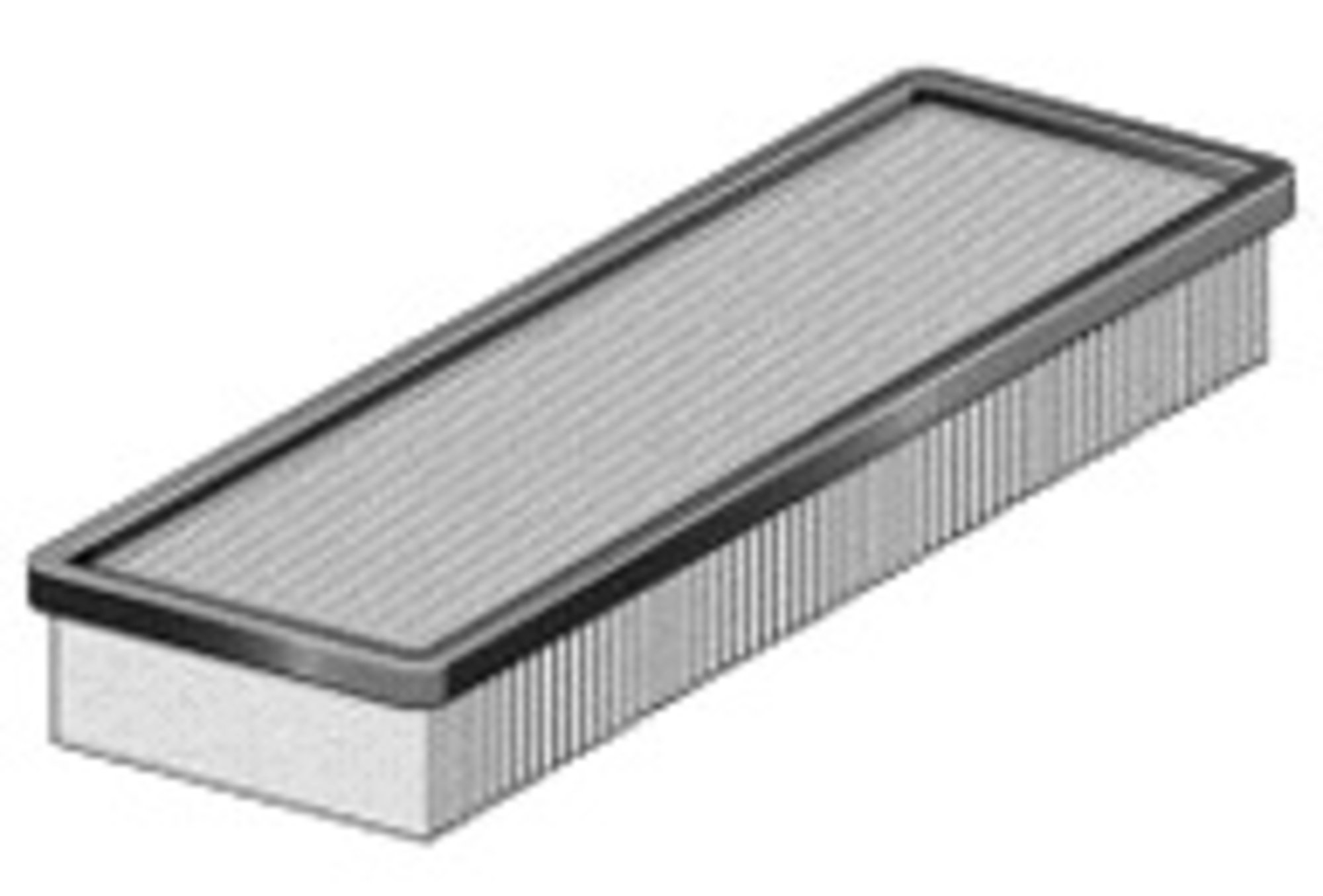 MAPCO 60610 Filtro aria Lunghezza: 349 mm, quadrangolare