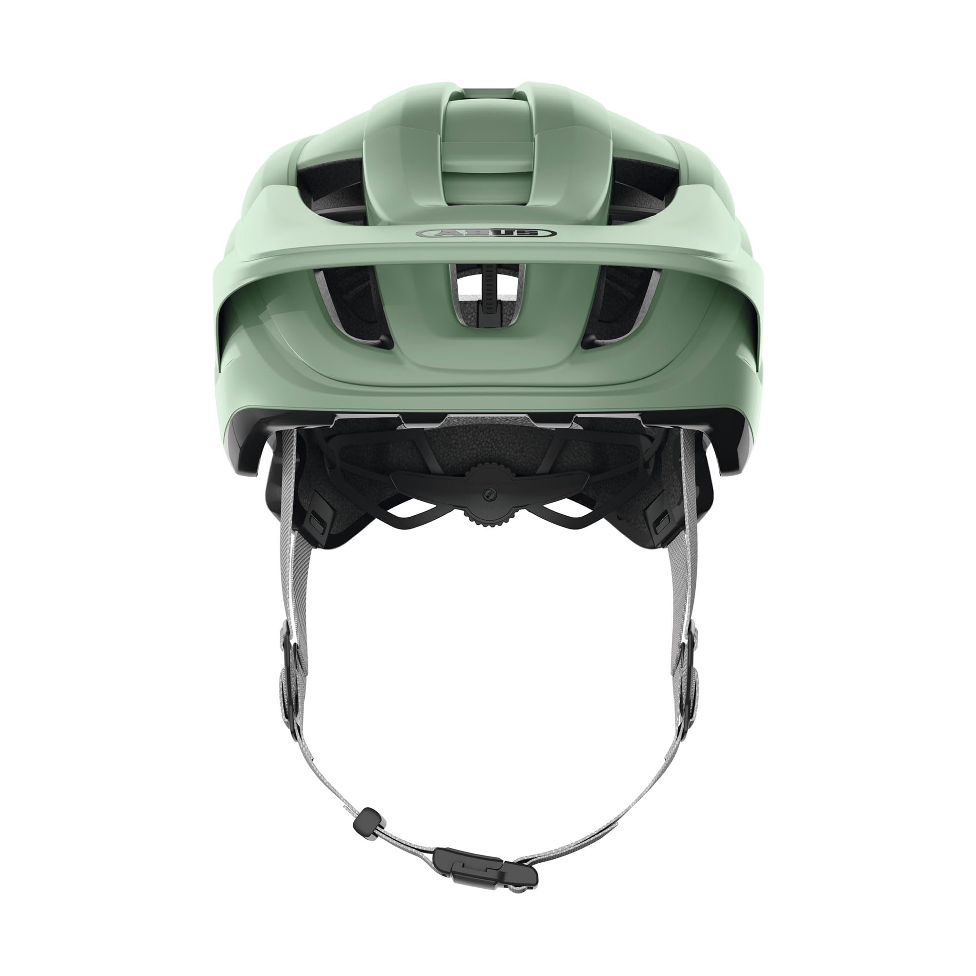 ABUS Cliffhanger MIPS Casco MTB Bicicleta de Montaña, Mist Green, S | Casco MTB con protección Mips, Singletrail y Enduro, cierre magnético, visera regulable en altura