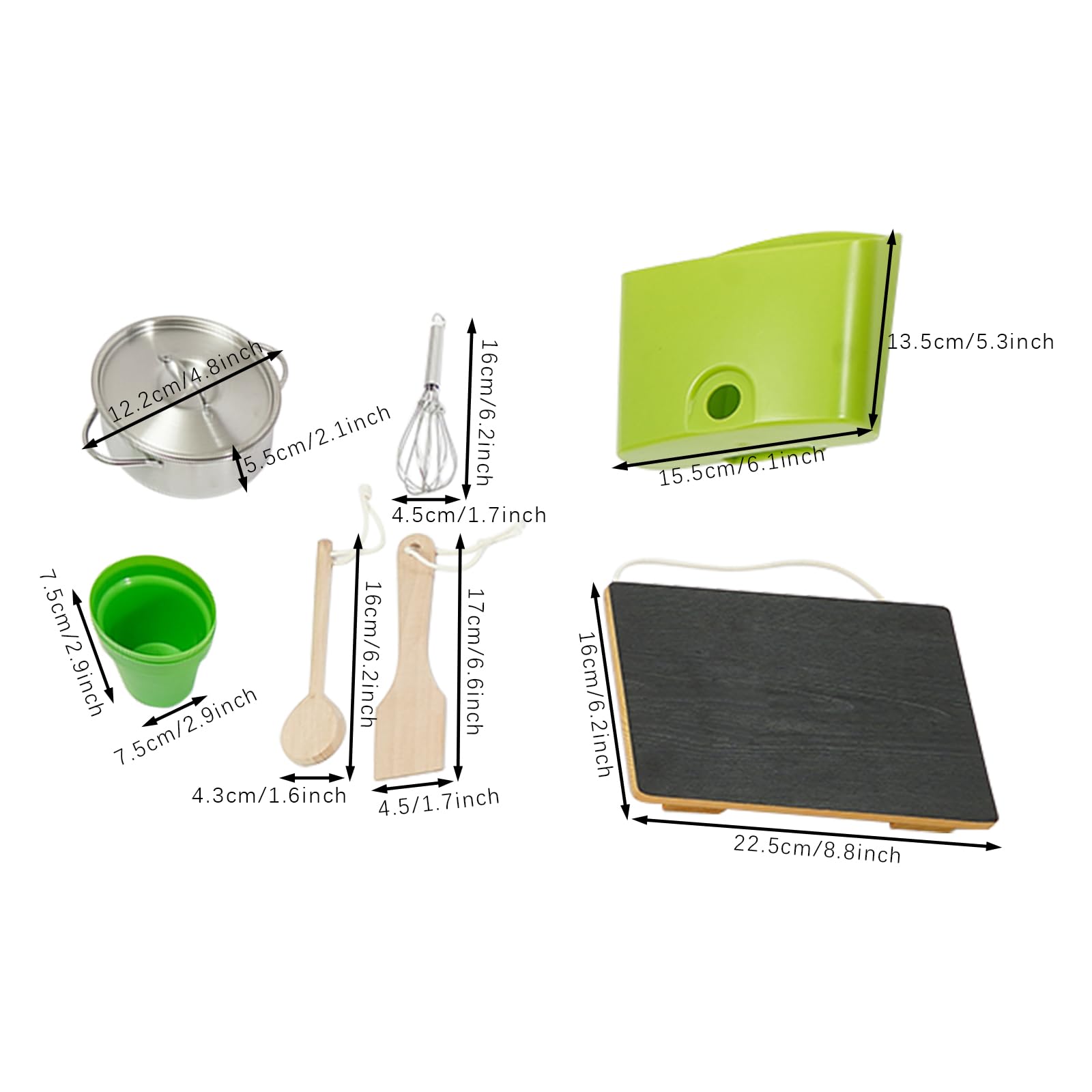 Matschküche Kinder Outdoor, Kinderküche Holz mit Spüle, Outdoor-Matschküche aus Holz, Gartenküche Outdoorküche, Spielküchen-Set für Kinder von 3-8 Jahren