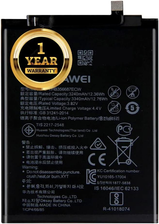 HB356687ECW OriginaI Battery for Honor 7X BND-L21 BND-L22 BND-L24 BND-AL10 BND-TL10 {3340mAh} with 3 Month's Warranty
