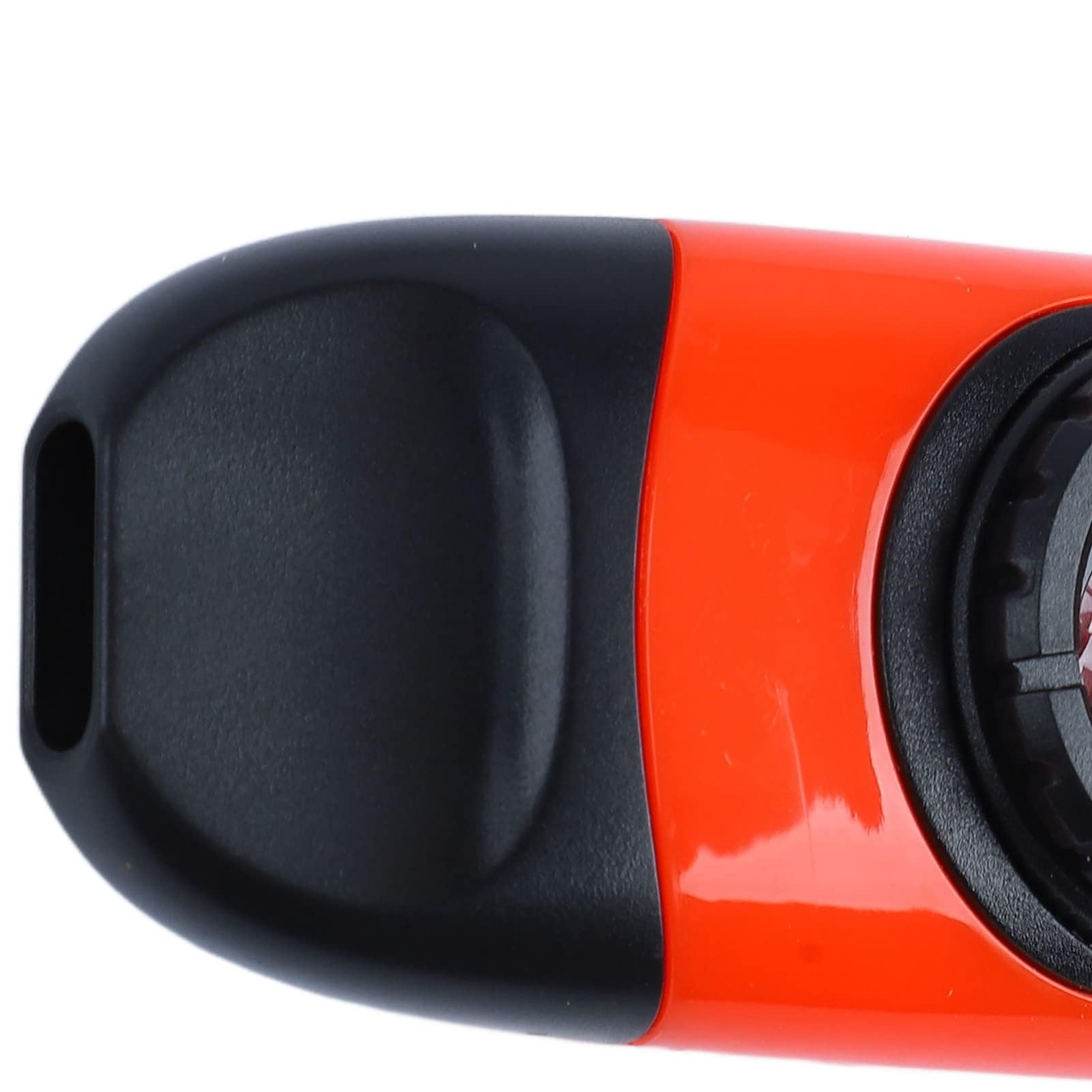 Kazoo Elettrico Professionale da 11 cm, Set Portatile Facile da Usare con Pickup a Membrana e Registratore (Arancia)