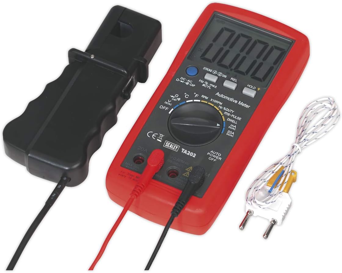 Sealey Digital Automotive Analyser 14 Function With Ic