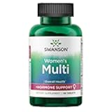 Swanson Multi Women's Prime Multivitamin Multimineral Energy Immune Hormone Balance Wellbeing Health Supplement 90 Tablets (Tabs)