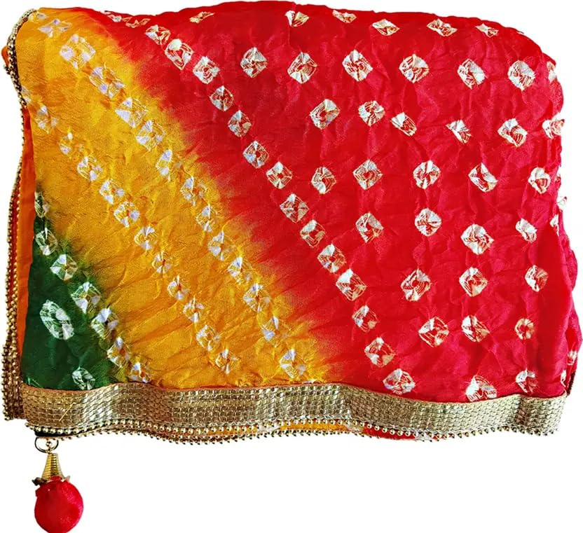 pk mart Graceful and flowy dupatta adorned with fine craftsmanship, ideal for weddings, festivals, or everyday-picture-51