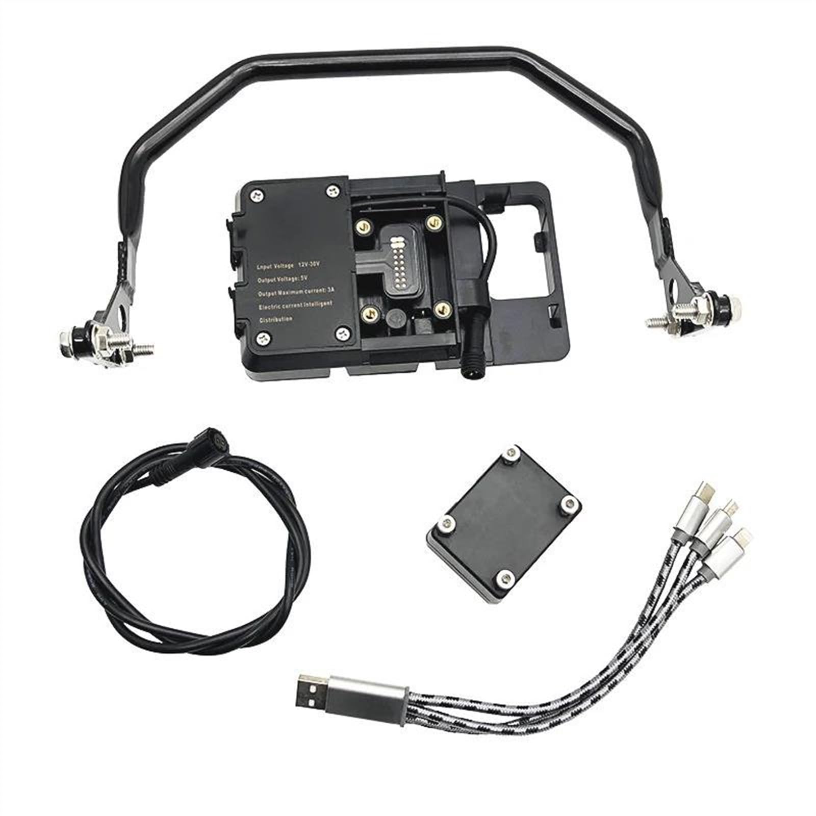 Dtsgcx 1 Set Ab Motorbike Accessories Modified Gps Navigation Bracket Support For R1200gs R1250gs F700gs F800gs F750gs F850gs(1 Set Ab)