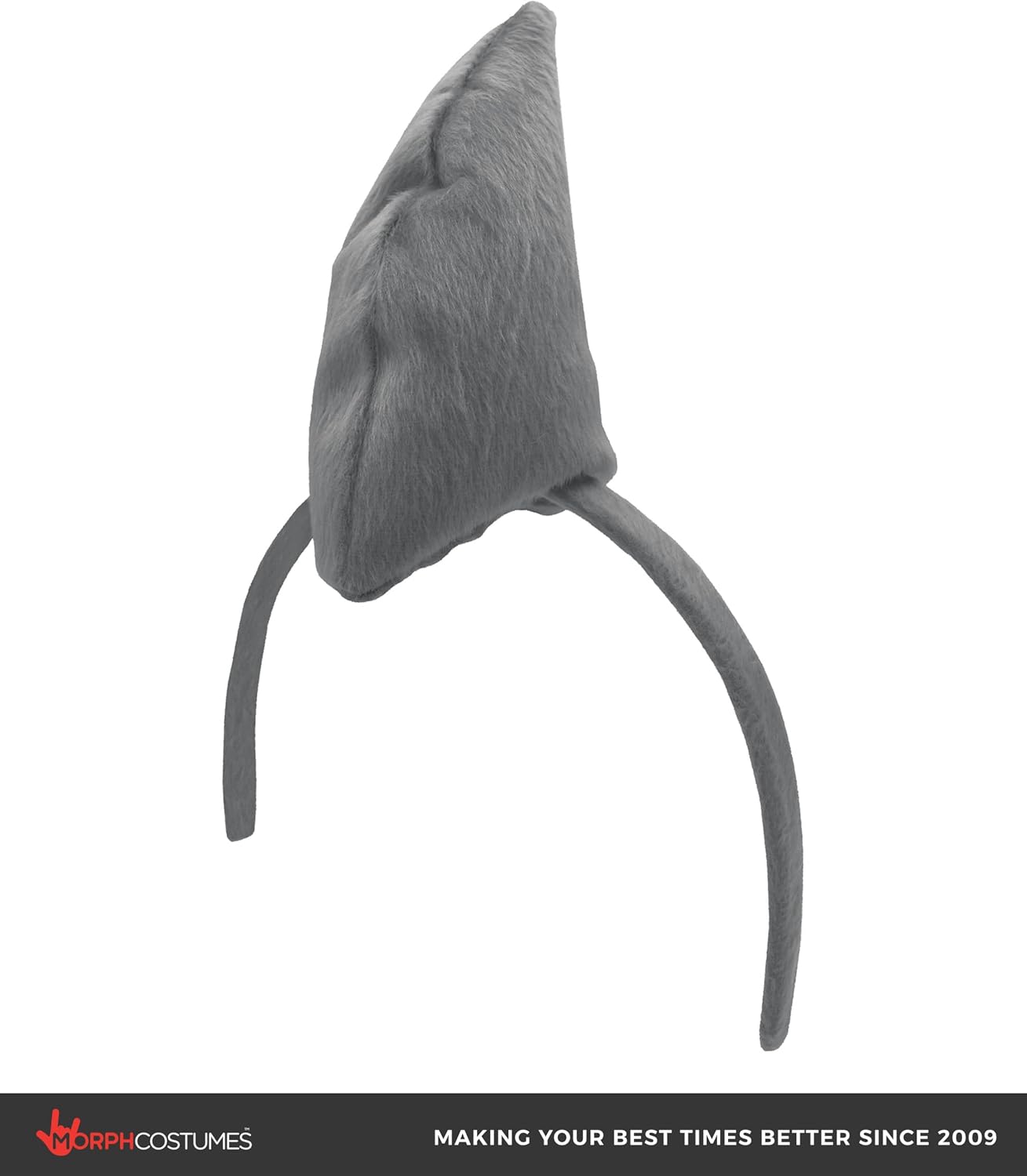 Nicky Bigs Novelties Shark Fun Hat, Great White Shark Fin Headband Adult, Funny Hats for Adults, Fish Costume Accessory