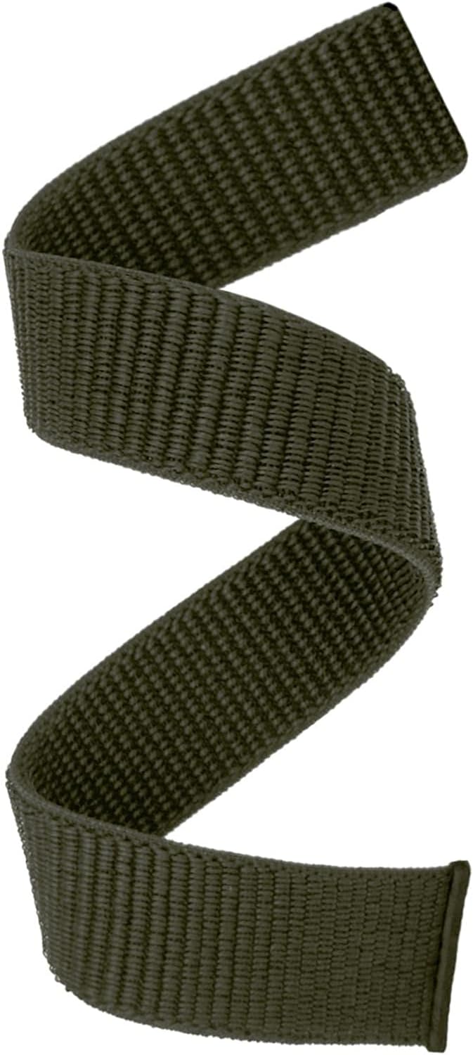 Abanen Hook and Loop Quick Dry Watch Band for Fenix 8 47mm/ epix Pro 47mm / Fenix 7/6/5, 22mm Woven Nylon Ultralight Sport Wristband Strap for Garmin Instinct 2, Instinct 3 45mm