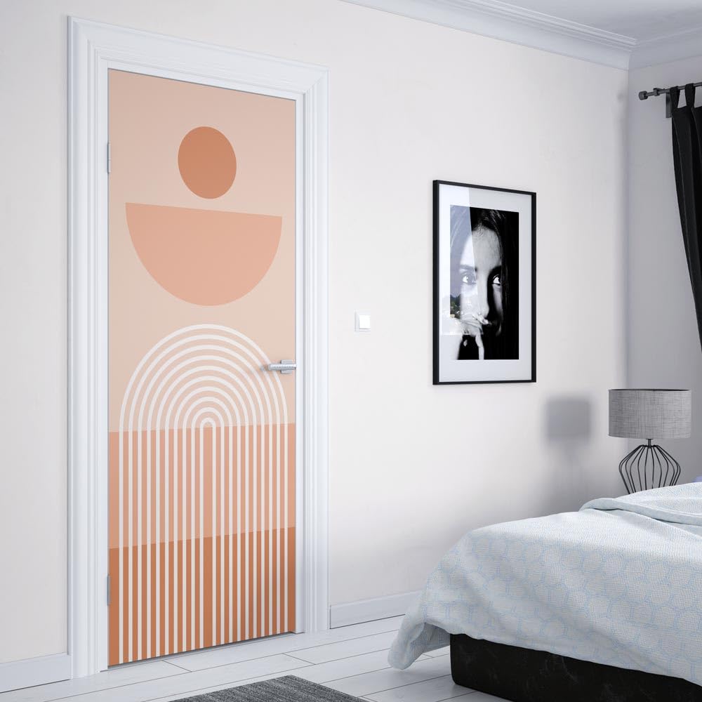 Sticker Porte Arche Terracotta 204 x 73 cm