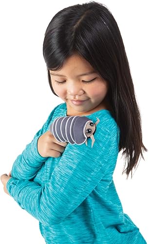 Miniatura 4 de Folkmanis Marioneta de dedo Mini Roly Poly, gris