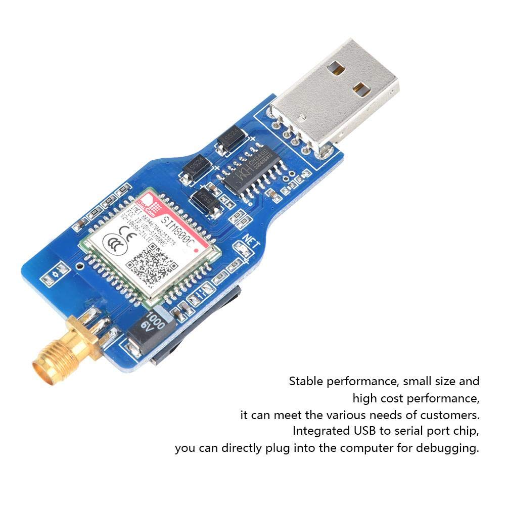 Modulo Seriale da USB a GSM Con Funzione Bluetooth SIM800C per Scopi Industriali - Stabile a Frequenze GPRS