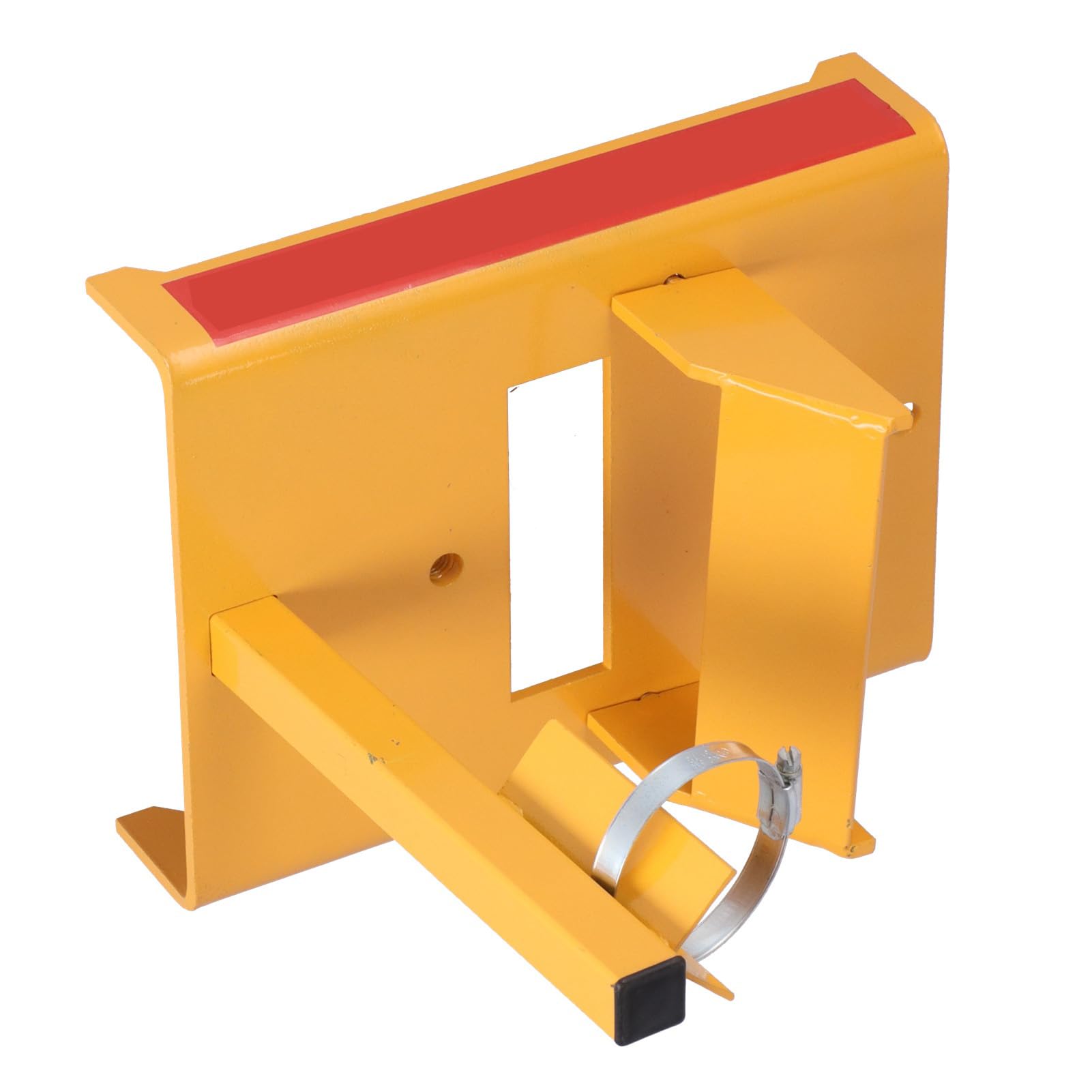 Fdit Afilador de Cuchillas para Cortacésped, Anillo Ajustable, Hierro Resistente a la Corrosión Desmontable con Diseño de Base Estable para un Fácil Afilado