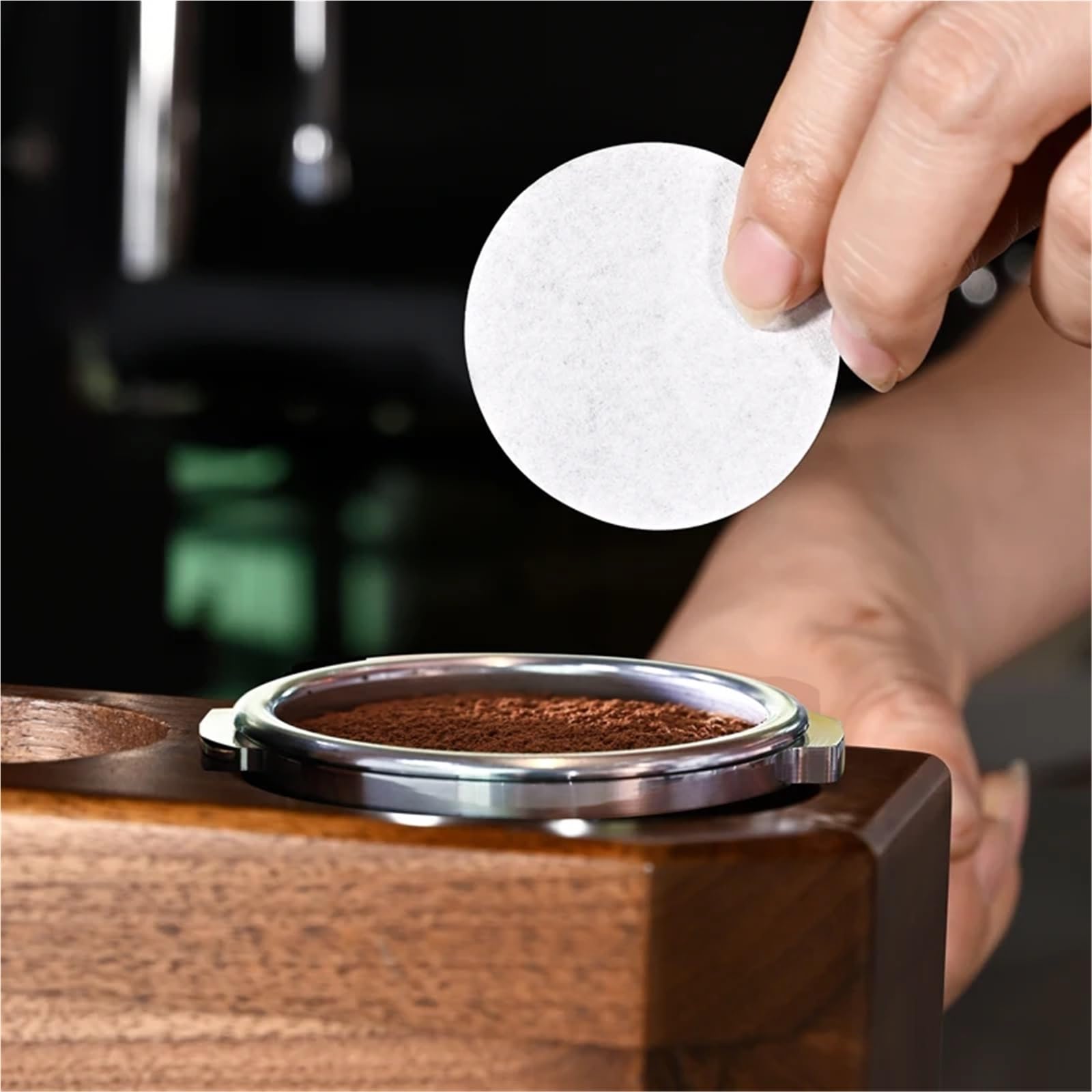 1000 filtros de papel for café, 51/53/58,0 mm, for portafiltros, máquinas herramienta Para Hogar Cocina(5.1cm)