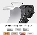 UGREEN Organisateur de câblodistribution de bureau, support de cordon magnétique 6 Pack, Clip de câble en silicone avec aimant fort, 2 Tailles pour cordons de charge, Gestion facile des câbles pour bureau, Table de chevet, Voiture, Home Office