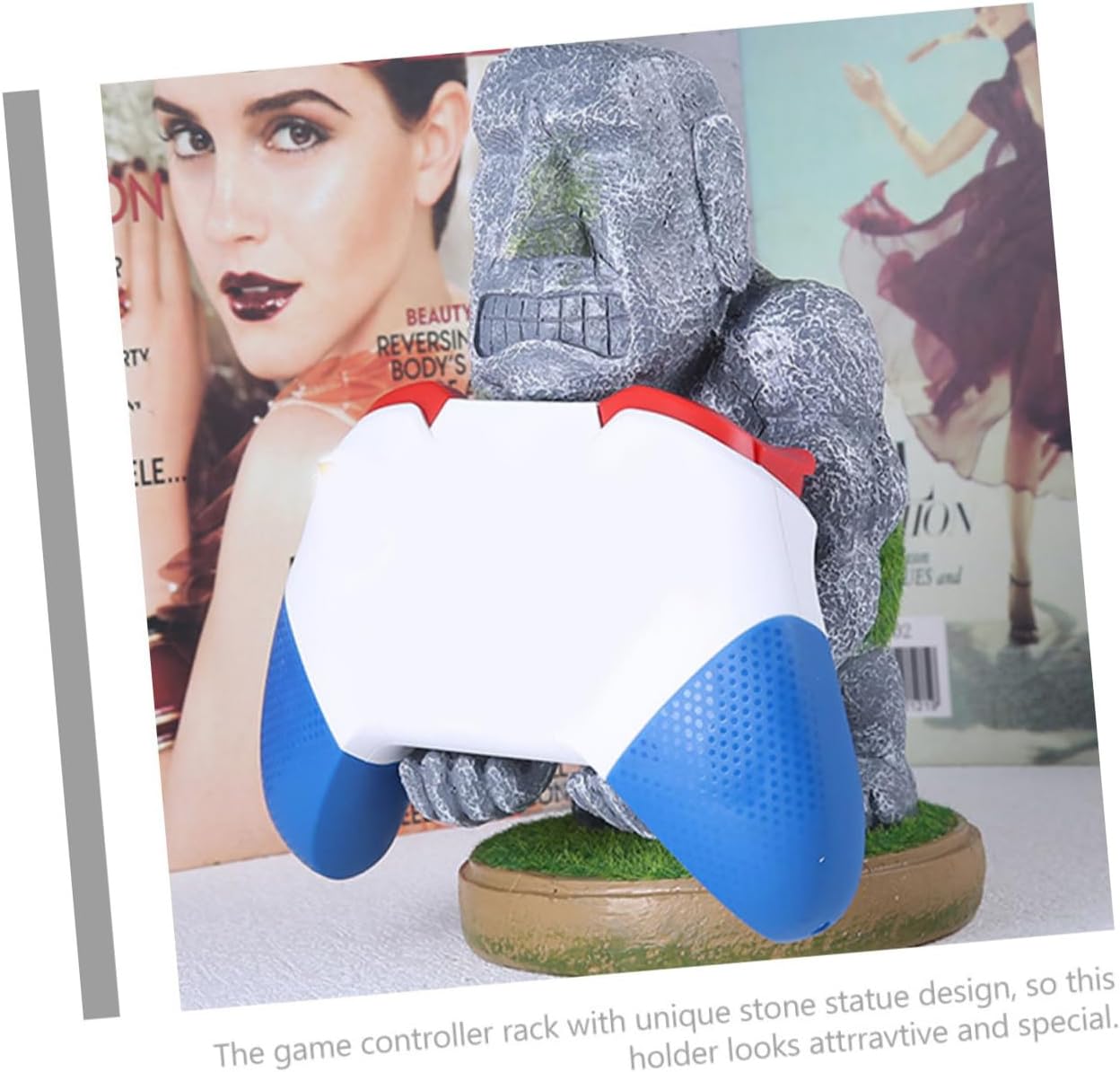 Vaguelly Unique Controller Stand Game Controller Rack Display Holder for Video Game Accessories Headphone Holder