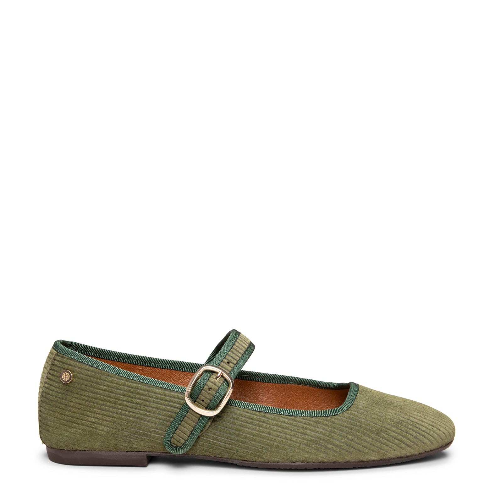 Zapatos planos miMaO en piel de serraje artesanal hecha en España 7
