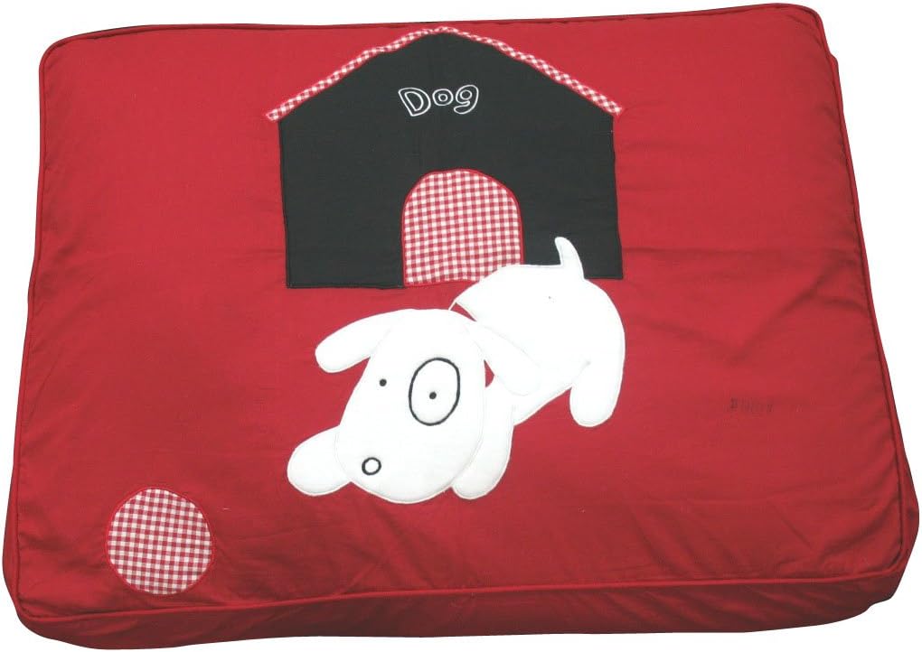 Ventex Dog House with Pup and Ball Design Pet Bed Indoor