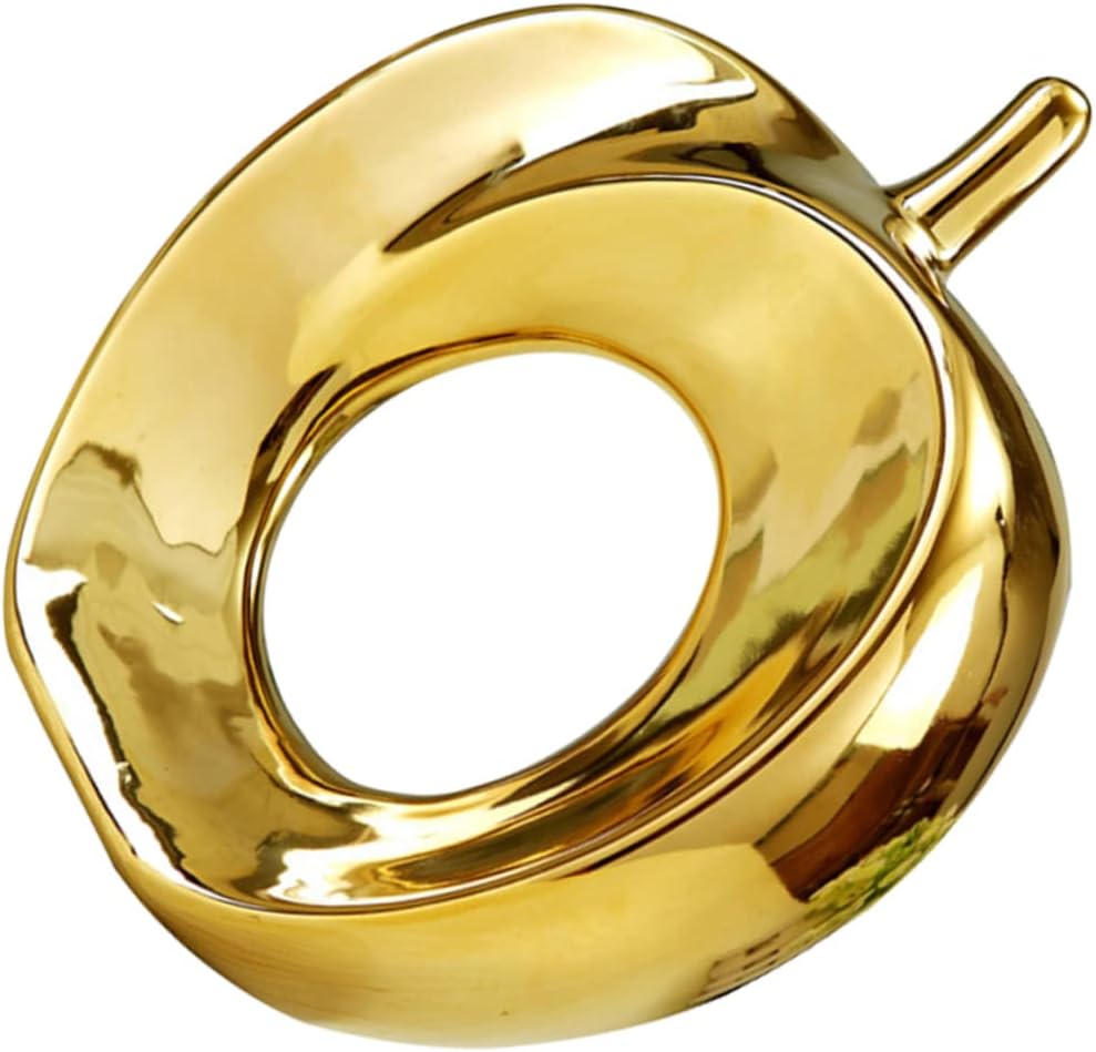 Unomor Hollow Fruit Craft Figurine Ornaments Porcelain Crafts Farmhouse Tabletop Decor Living Room Decor