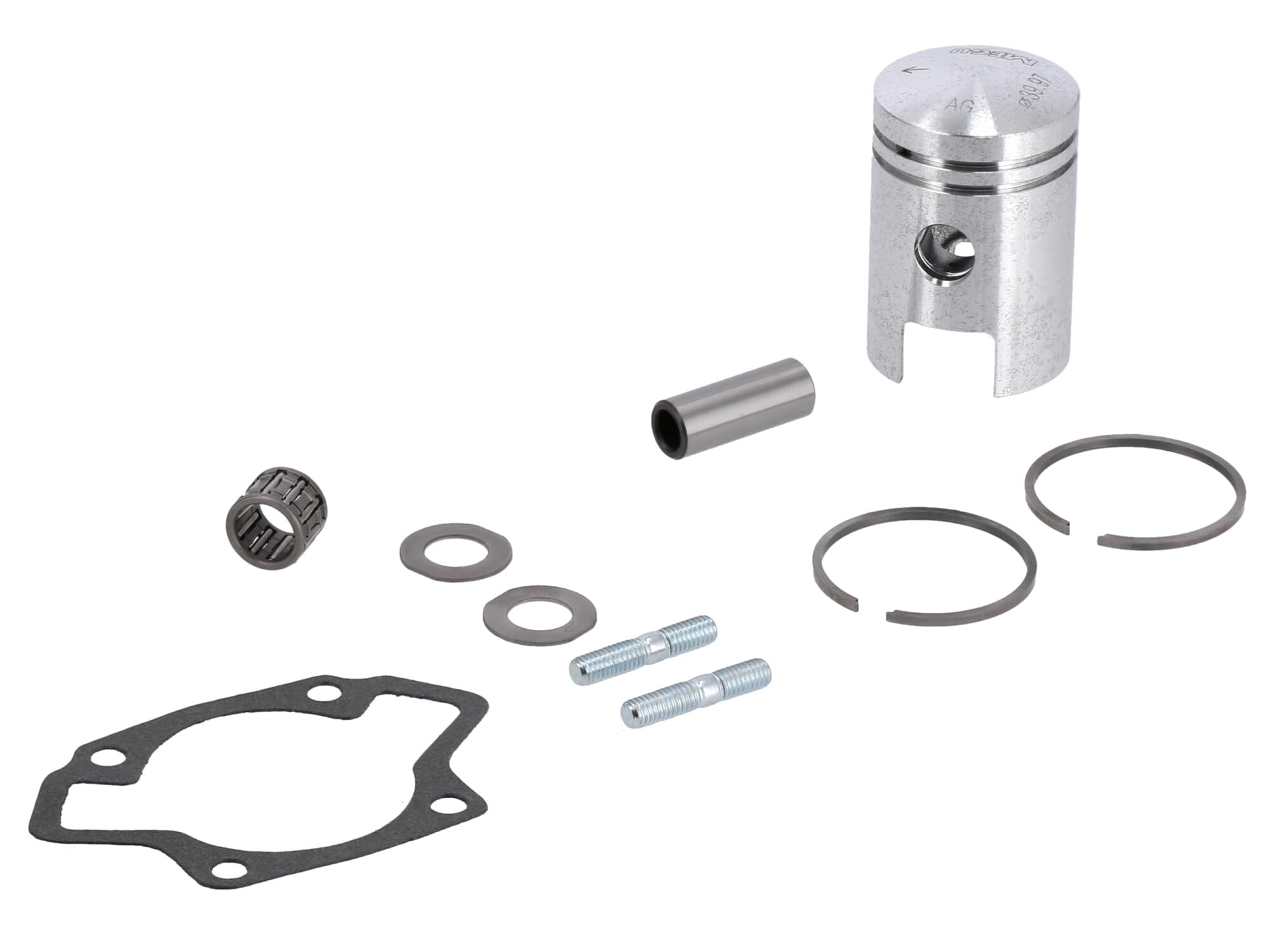 Set: Zylinder komplett mit Kolben und Zylinderkopf für S50 - Ø 40 mm, 50 cc