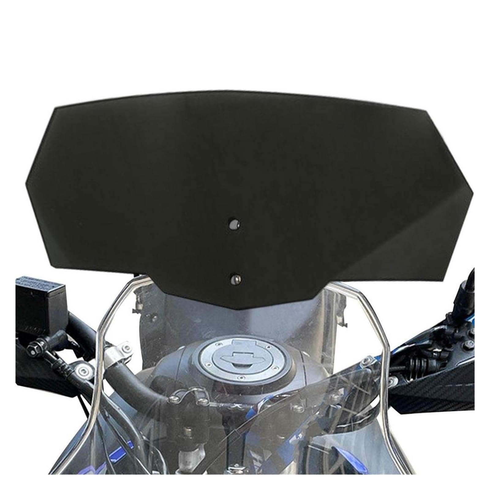 Universale Estensione Parabrezza Moto Scudo Deflettore Regolabile Scooter Parabrezza Moto