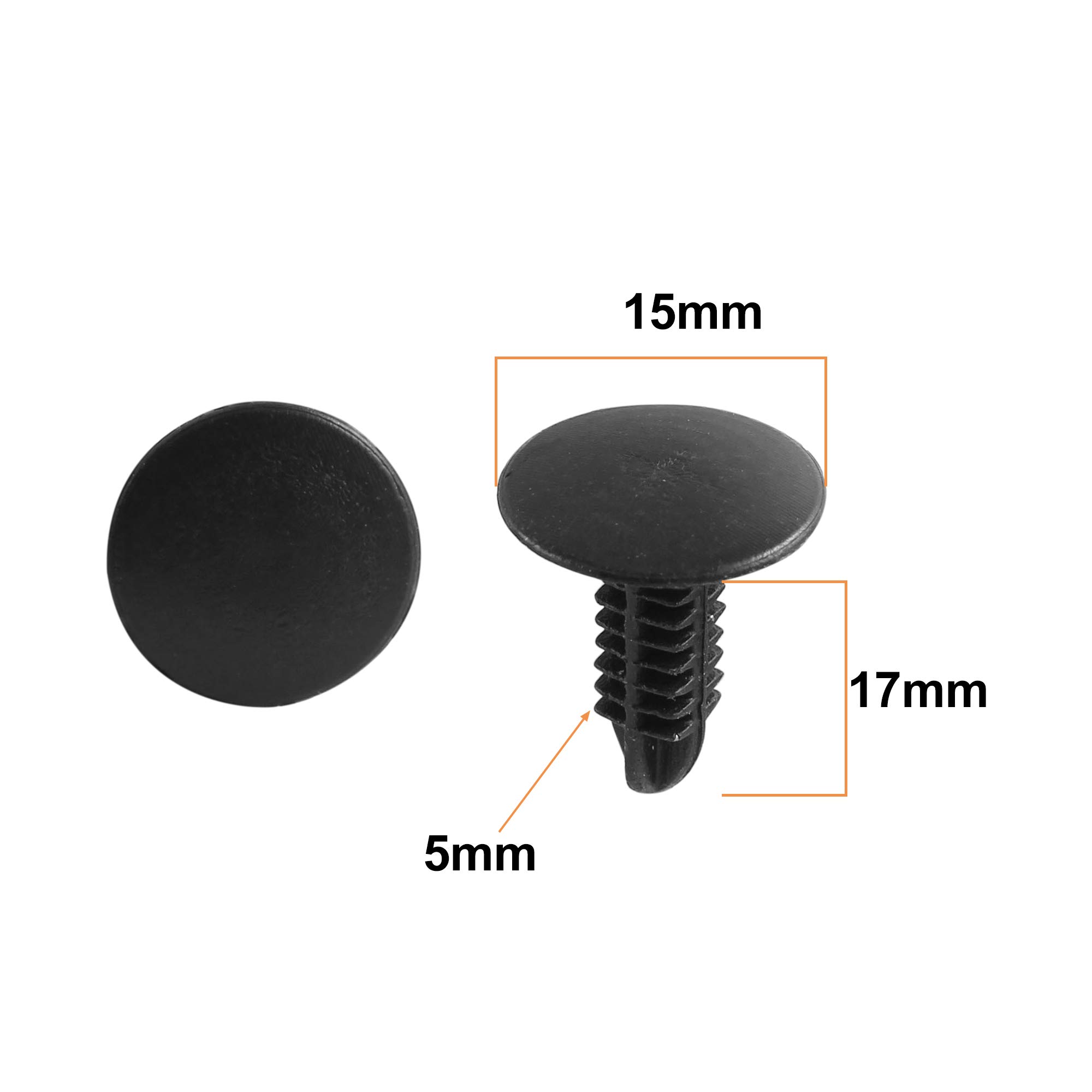 170-Piece Christmas Tree Clip Assortment For Honda, GM, Ford, Chrysler - Plastic Retainer Fasteners