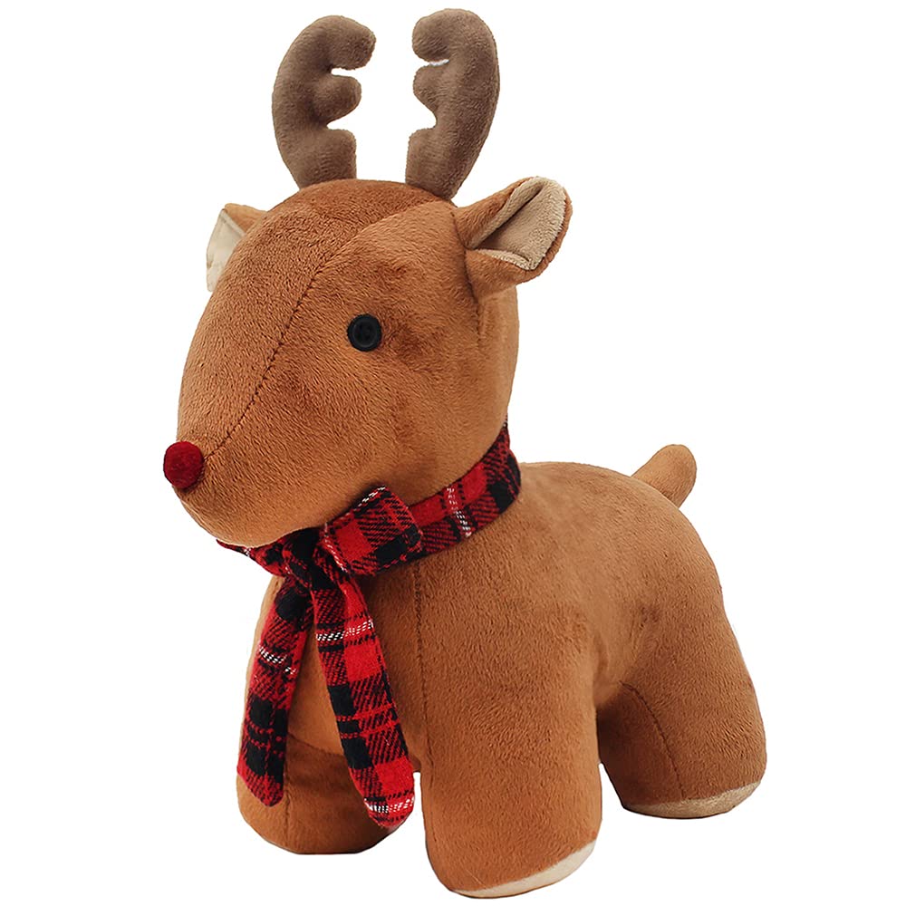 Red Nose Reindeer Doorstop