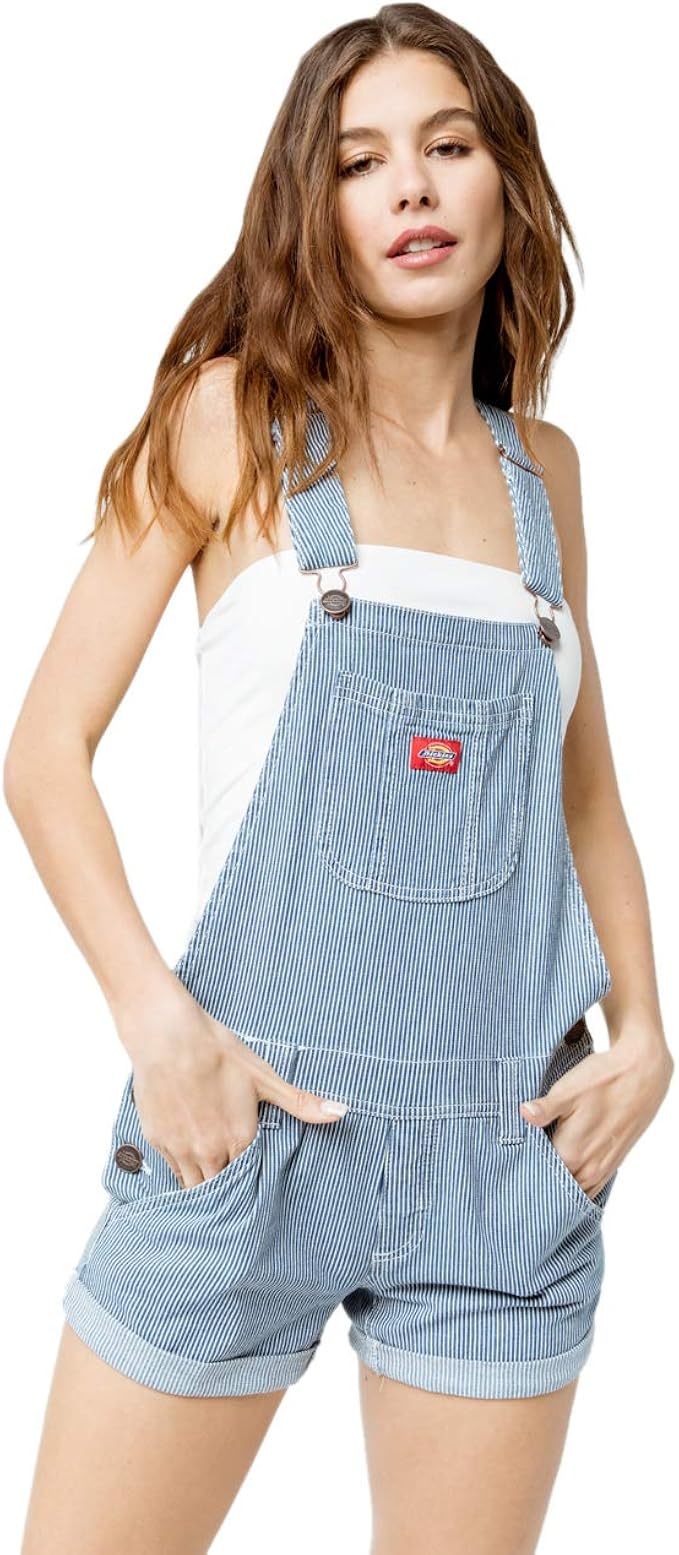 Roll Hem Hickory Stripe Shortall 