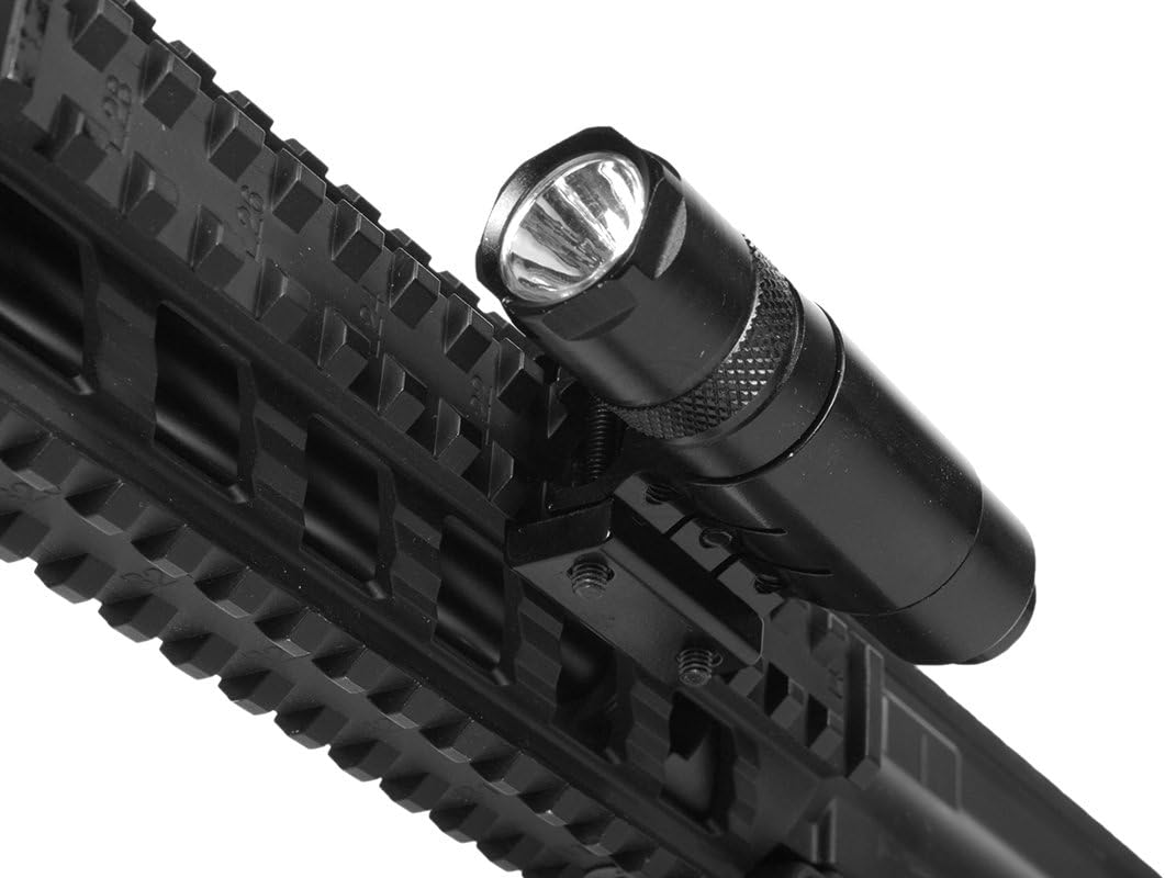 AIM SPORTS 90 Lumens Flashlight with Mount/Pressure Switch