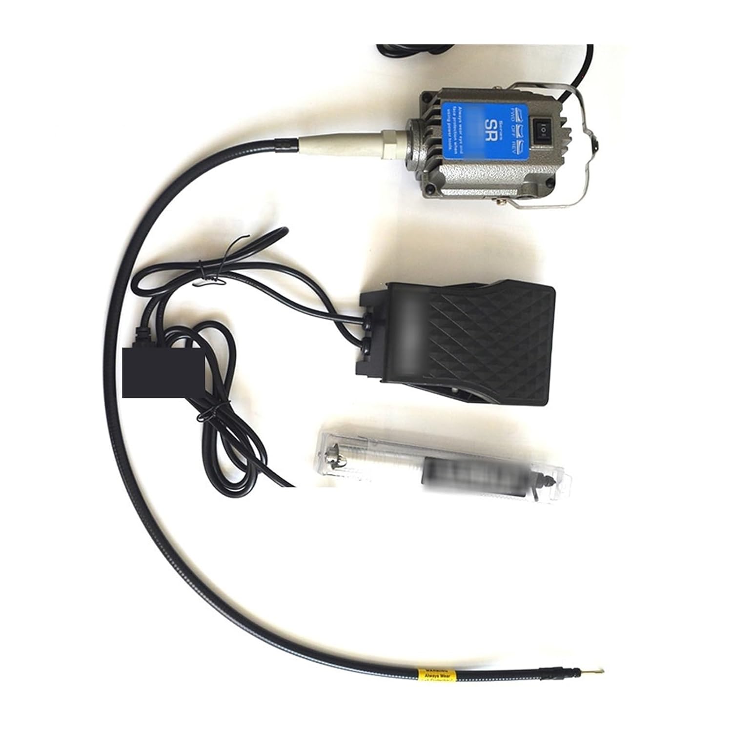 Polishing Machine, Gemstone Polishing Kit Hanging Mill Jewelry Gold Jade Engraving Machine High-Power Electric Polishing Grinder