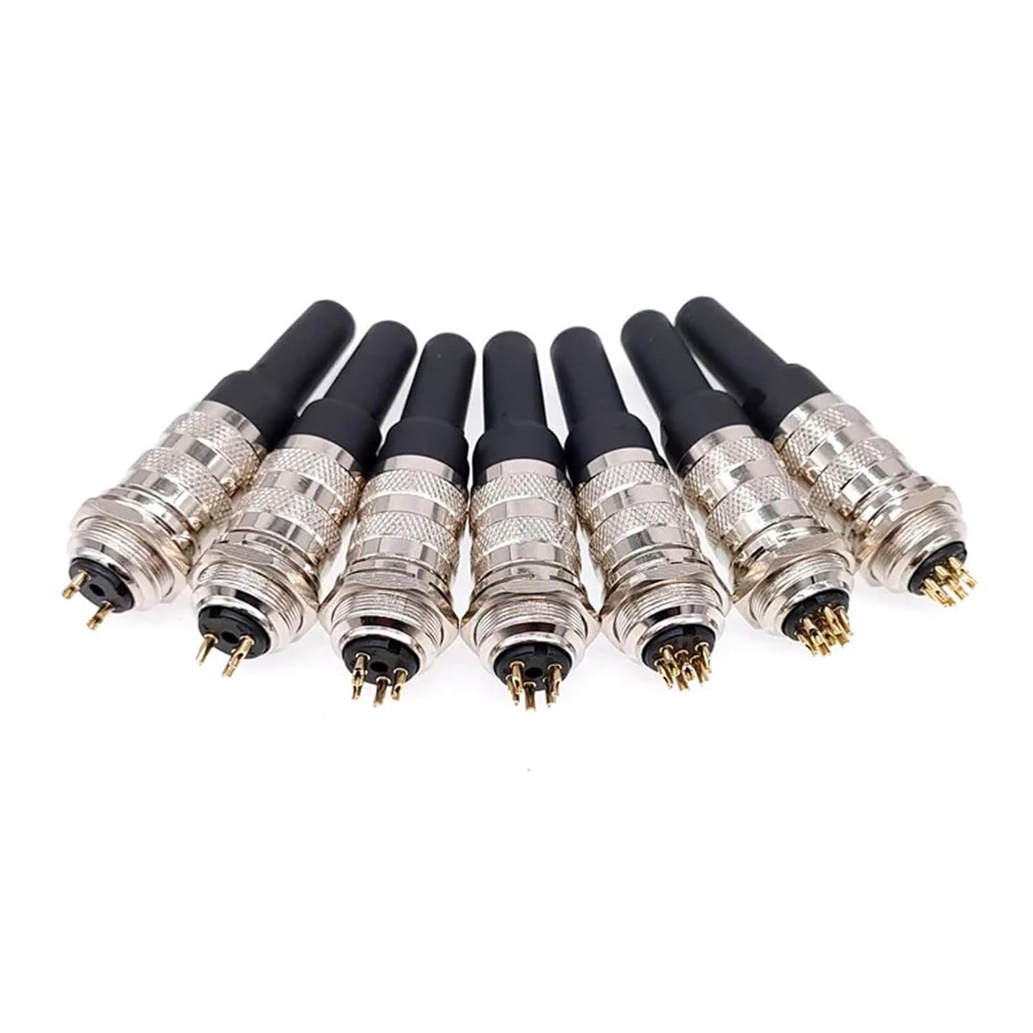 Sensor Connector M16 J09 Male Female Socket 2/3/4/5/6/7/8Pin Connectors 1Pcs(5Pin Socket)