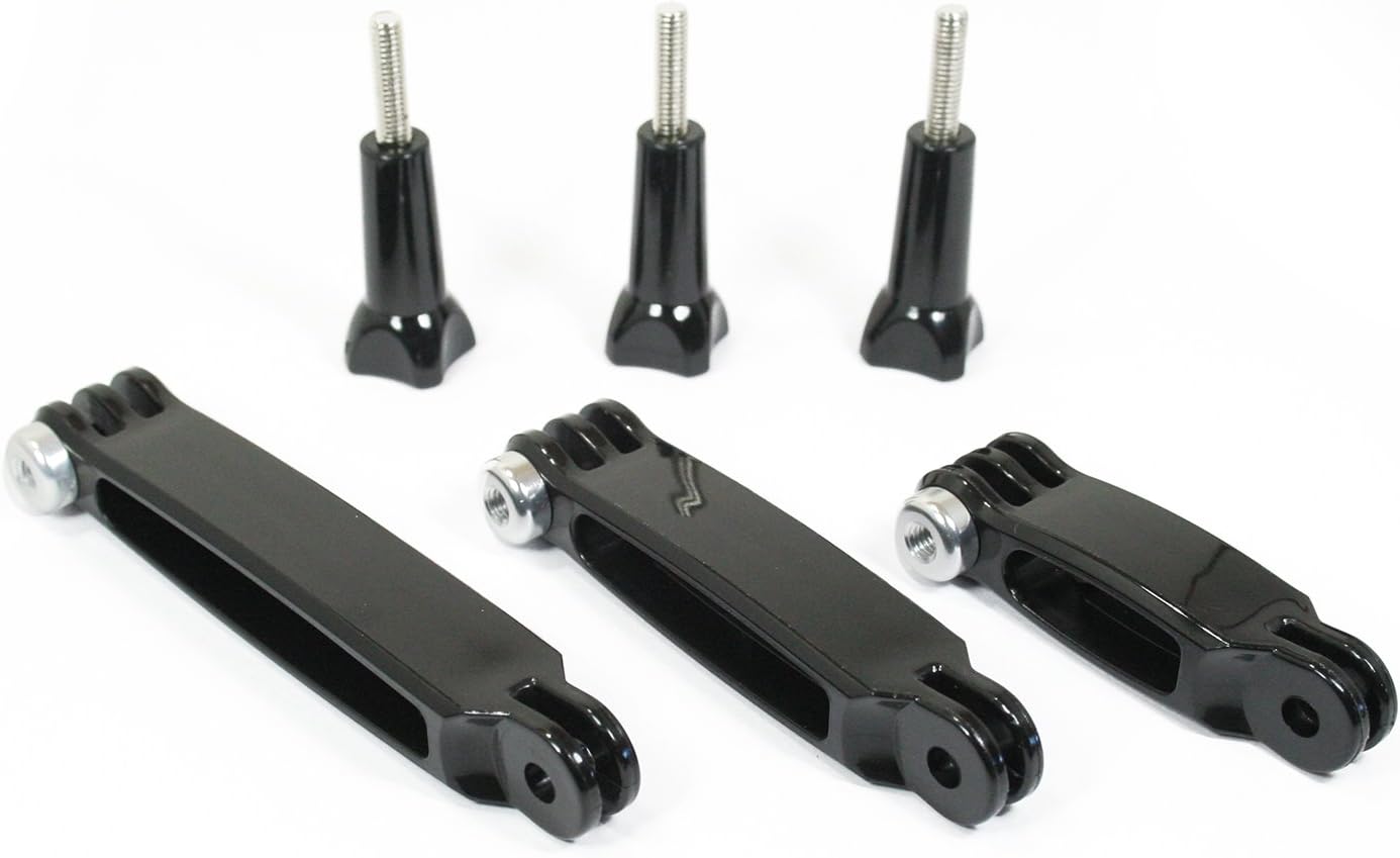 | Smartphone Mount Extension Kit. Three Piece Extension Set for Use with Phonoscope Wearable Mount, Easily View Your Phone Screen, Hands Free. (Extension Kit Add-On)