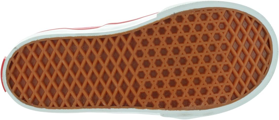 Vans Unisex-Child Sneaker Little Kid (4-8 Years) 7 Toddler Red