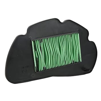 Air Filter, High Filtration Efficiency Large Filtering Area Air Cleaner Reusable for Motorcycle