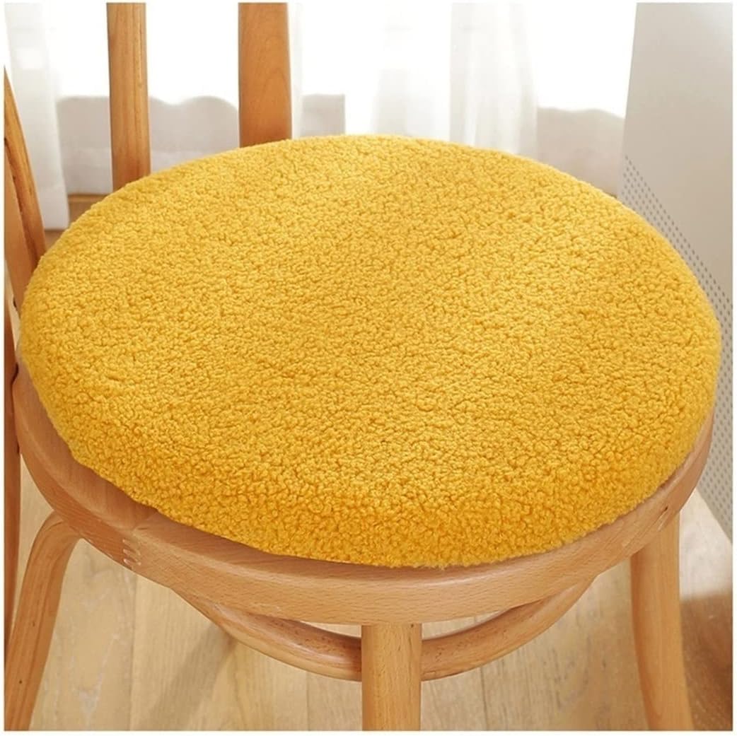 Lot de 4 coussins tabouret ronds 35 cm galette de chaise de jardin intérieur extérieur