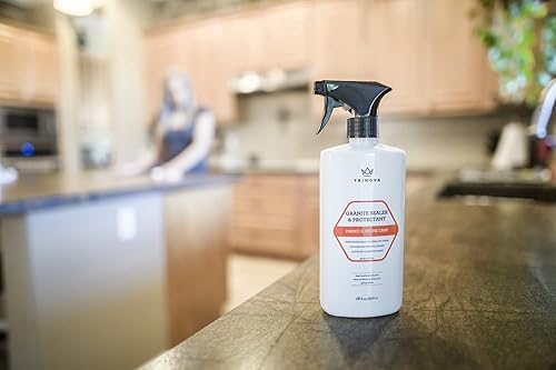 Miniatura 5 de Sellador y protector de granito  El mejor esmalte de piedra producto protector y cuidado  Fácil mantenimiento para limpiar la superficie de la