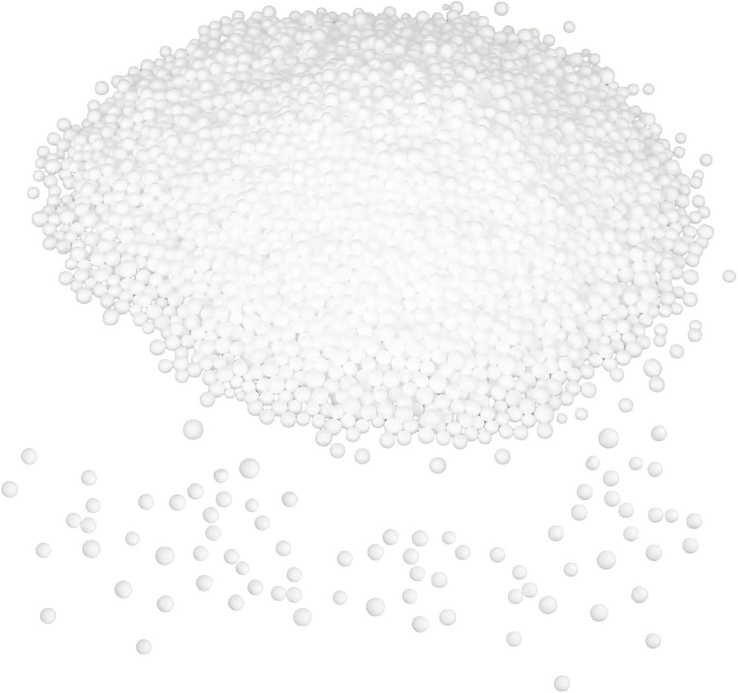 Bean Bag Refill Foam Beads, White Soft Support Filler