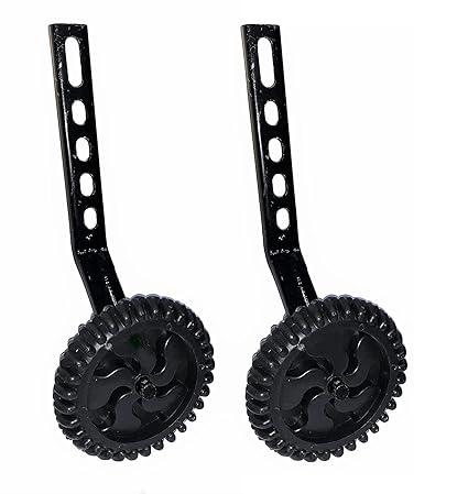 IndiaLot Kids Bicycle Steel and Plastic Side Supporting Wheel Adjustable Cycle for 14 inch 18 Names 16 inch and 20 inch Colour May Vary