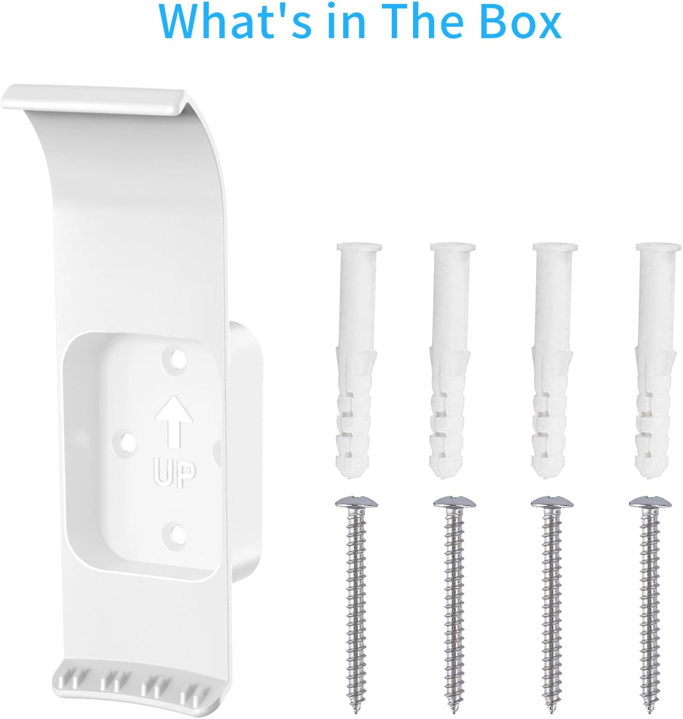 Wall Mount Holder for eero Max 7, No Messy Wires, Space Saving, Wall Stand Bracket Compatible with eero Max 7 Tri-Band Mesh WiFi System (1 Pack)