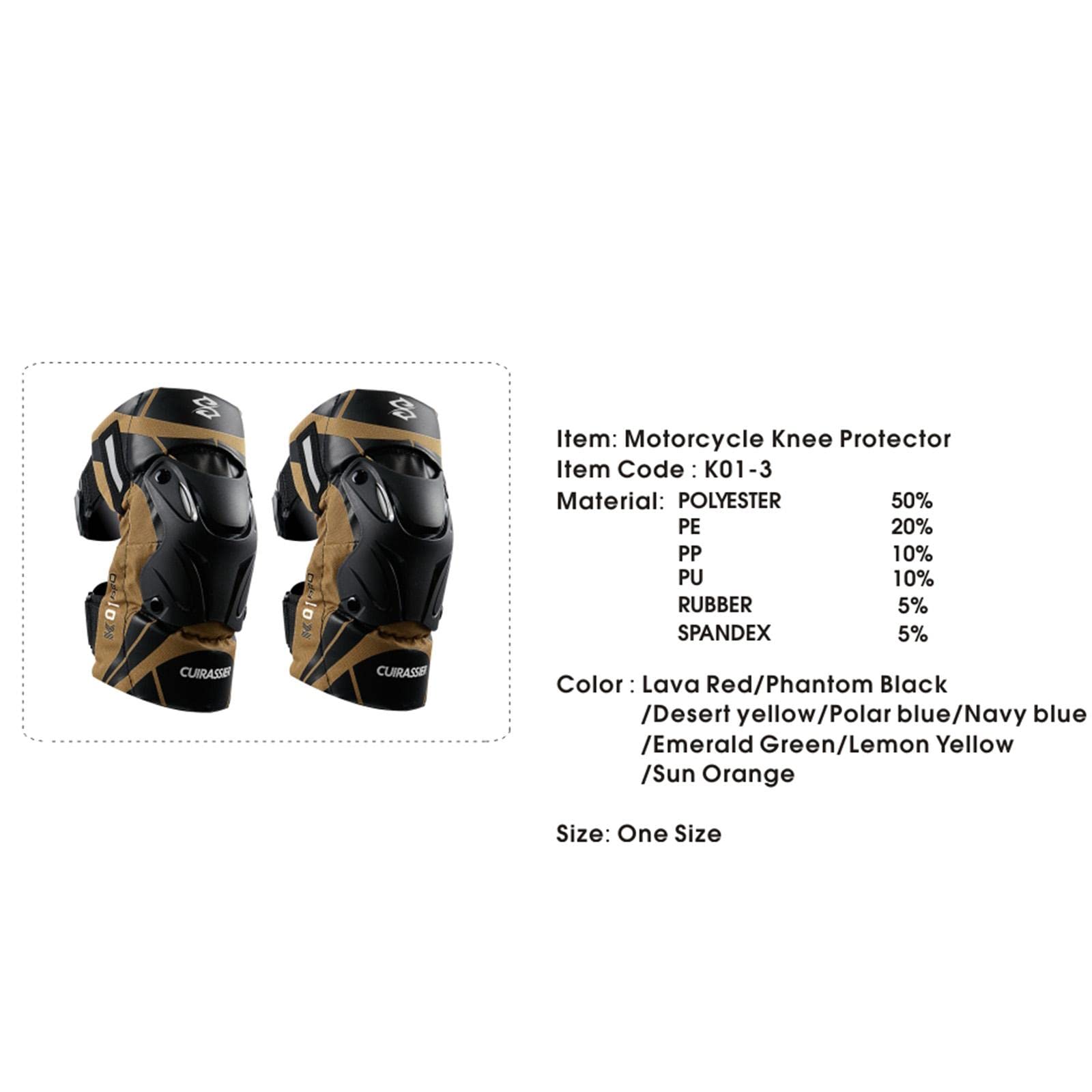 Oshhni 2 Pièces Genouillères Adultes Absorbant Chocs EVA Renforcées Réglables Rembourrage Confortable Dures Convient Conduite Randonnée