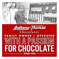 Vista 3 de Anthony Thomas, Soft Centers - Caja de regalo de chocolate, surtido de leche y chocolate negro (32 unidades, chocolate con leche y negro)