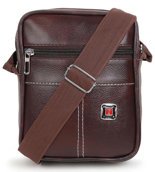 bdpe PU Leather Messenger Slings Bag, Cross Body Travel/Office One Side Shoulder Bag for Men-picture-35