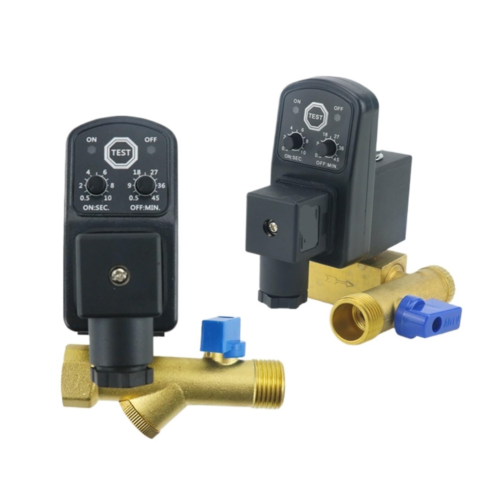 Électrovanne DN15 laiton de haute précision à corps fendu 24V