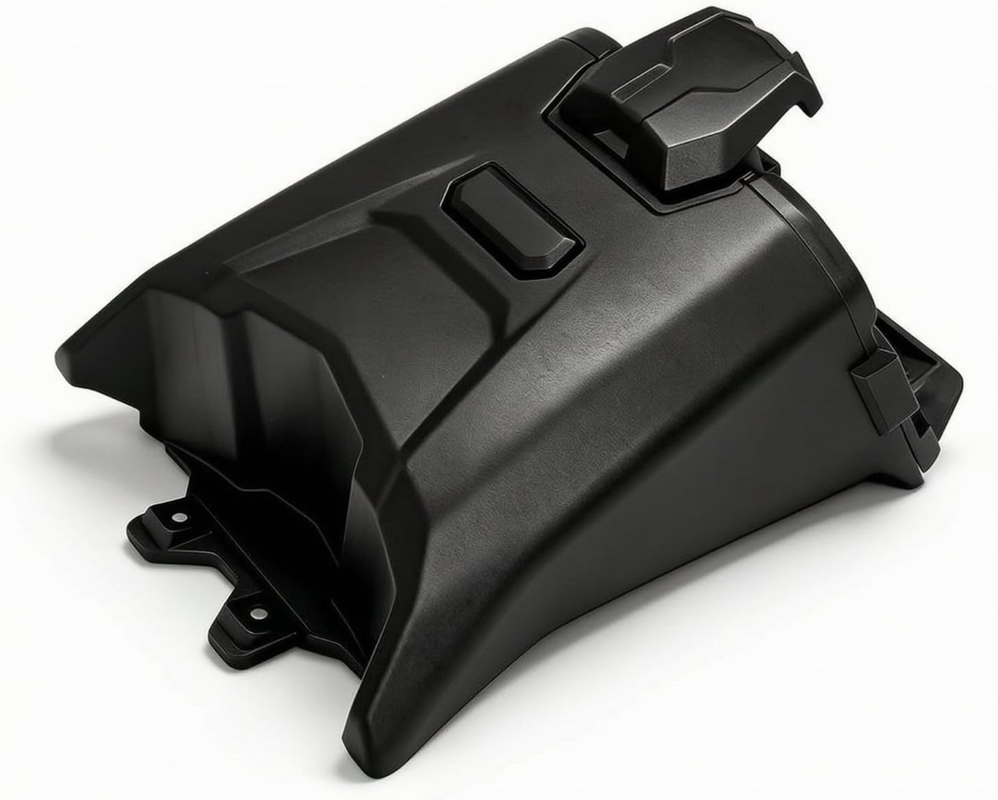 Qianly Storage Box with Device Holder Stable Electronic Device Holder Easy to Install Organizer for Unpaved Terrain