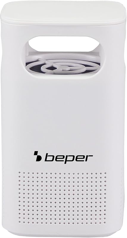 BEPER P206ZAN101 LED lapač hmyzu s ventilátorom, tichý a prenosný, bez chemikálií, ľahko čistiteľný, s USB káblom